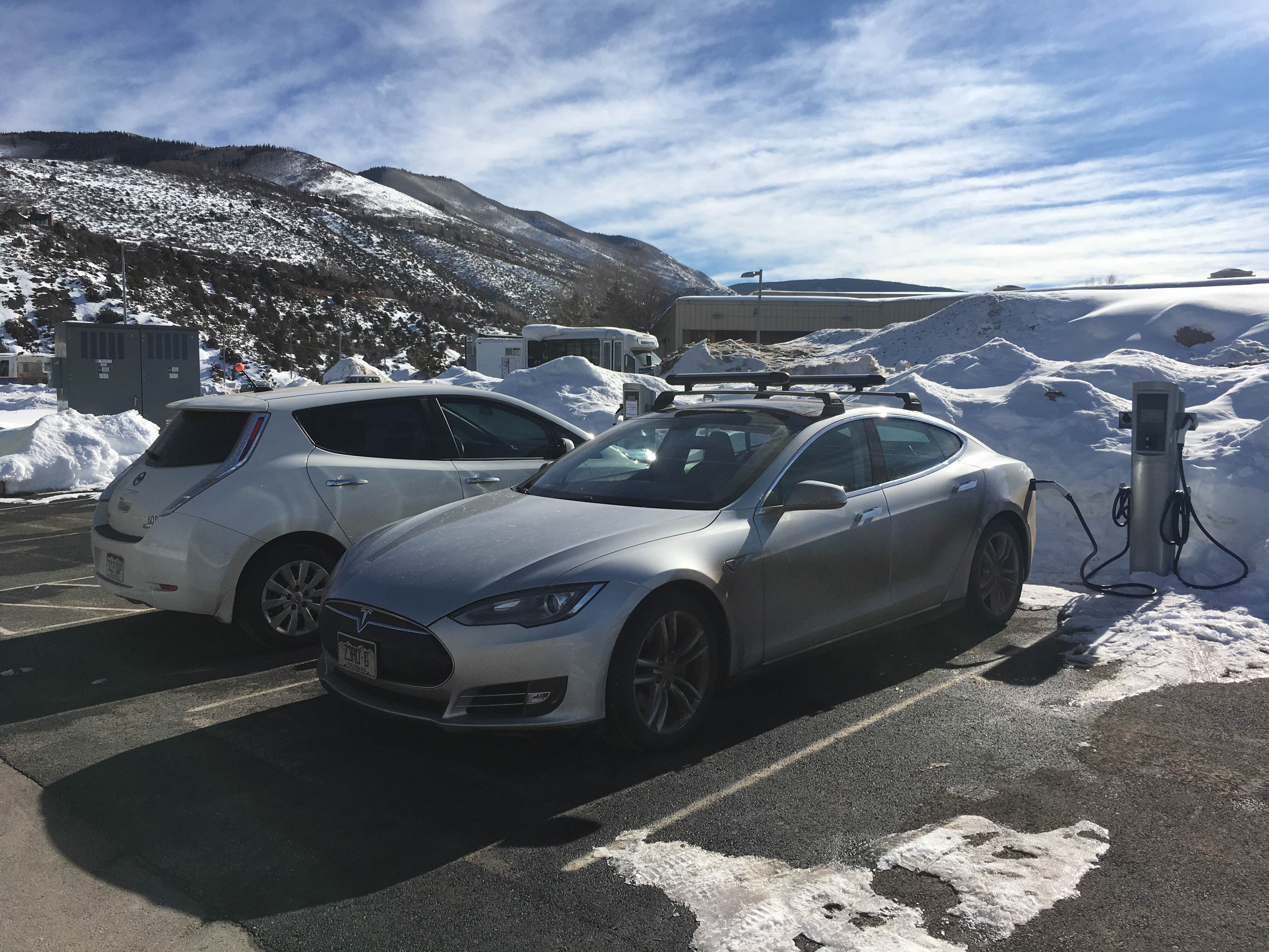 charging the tesla